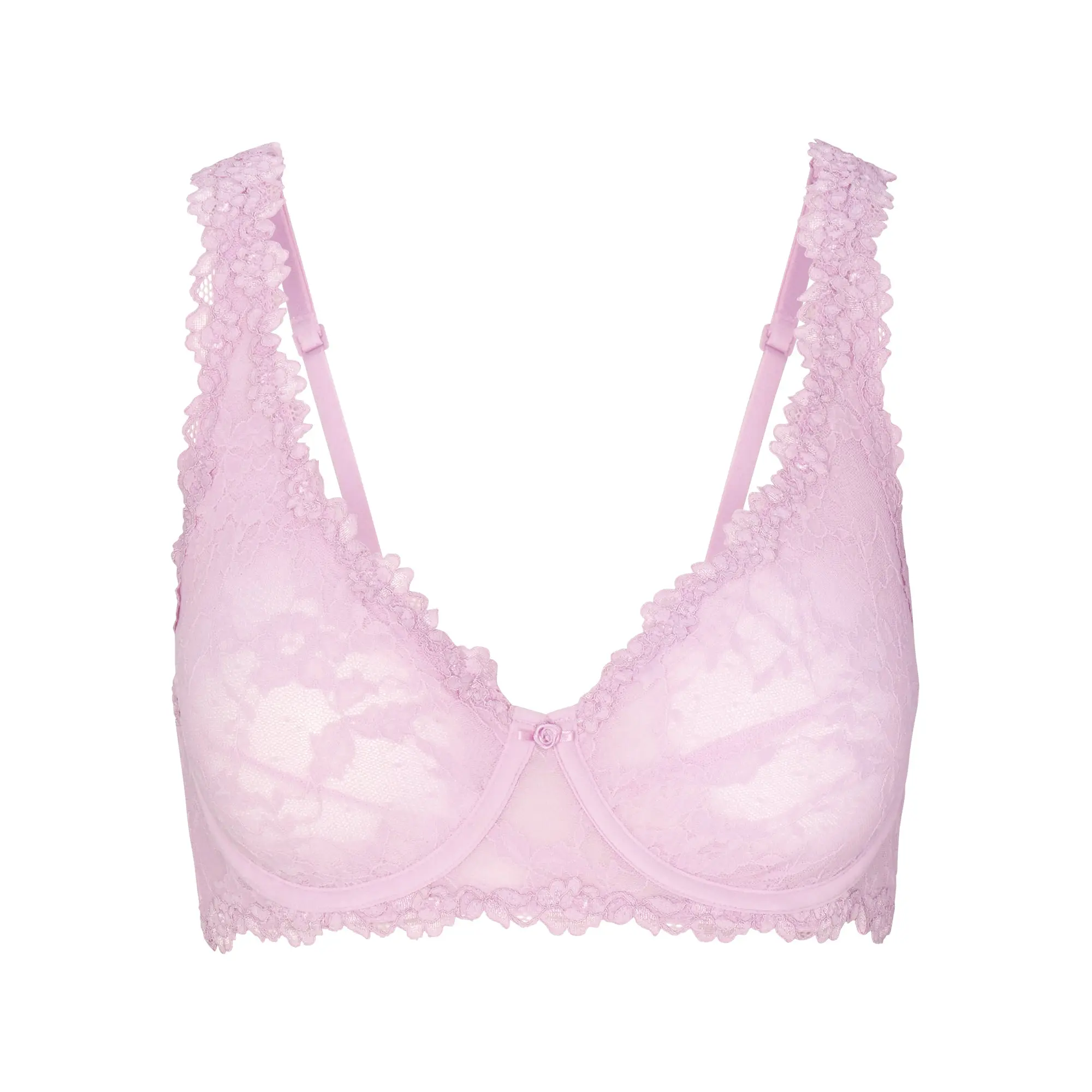 Unlined Full Coverage Bra - Image 5