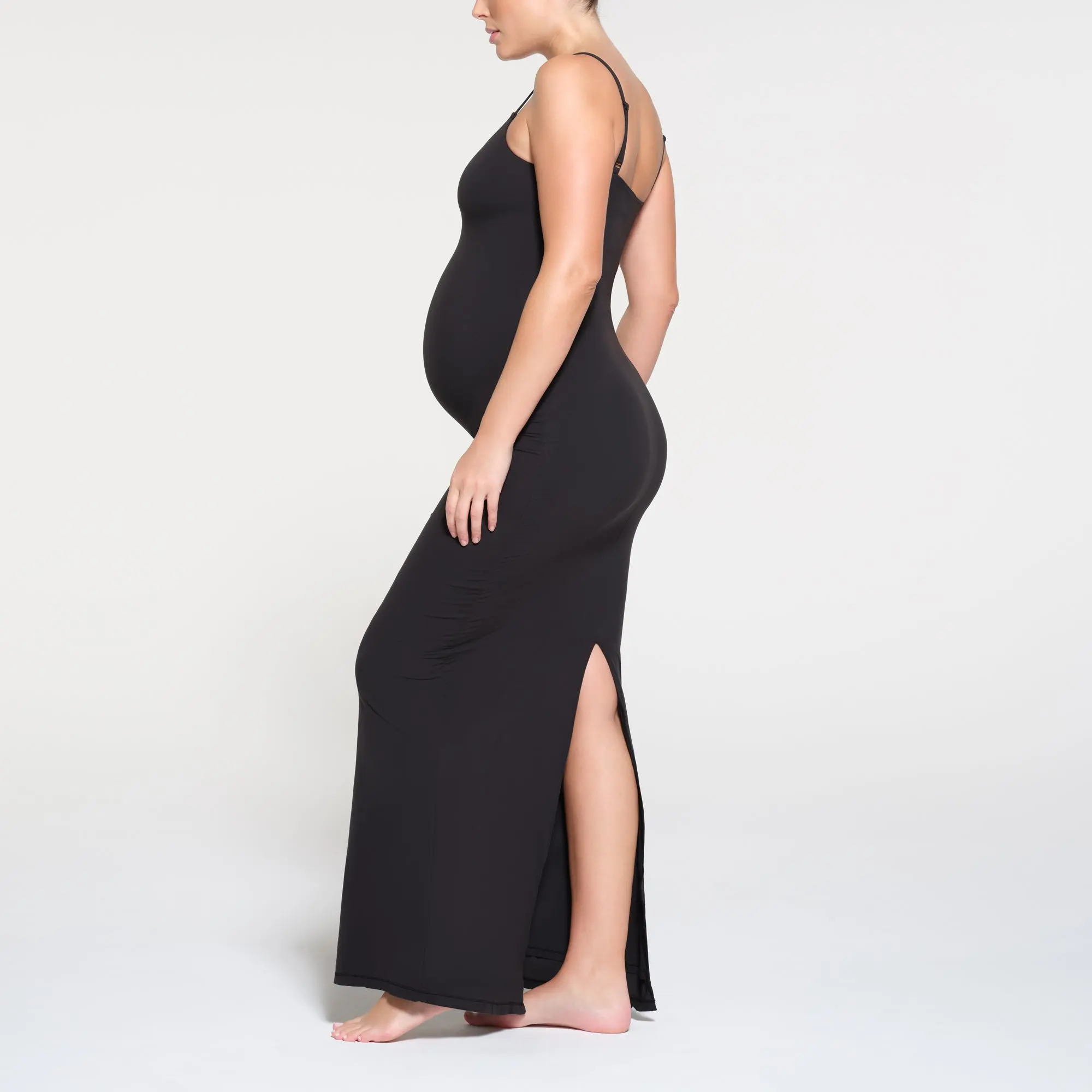 Maternity Long Slip Dress - Image 2