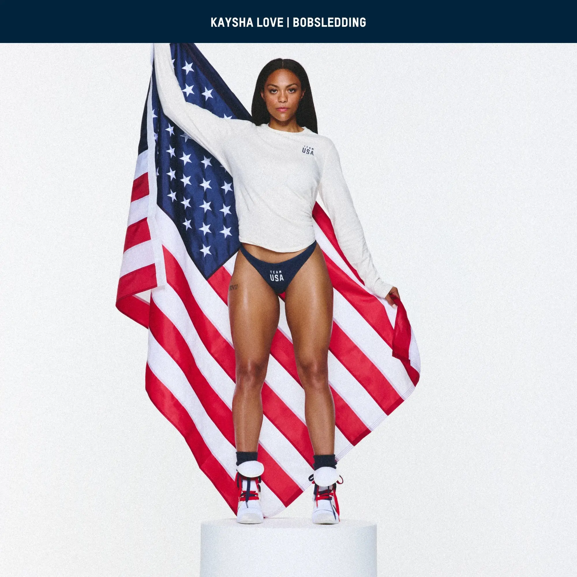 Worn In Jersey Olympic Long Sleeve T-Shirt - Image 6