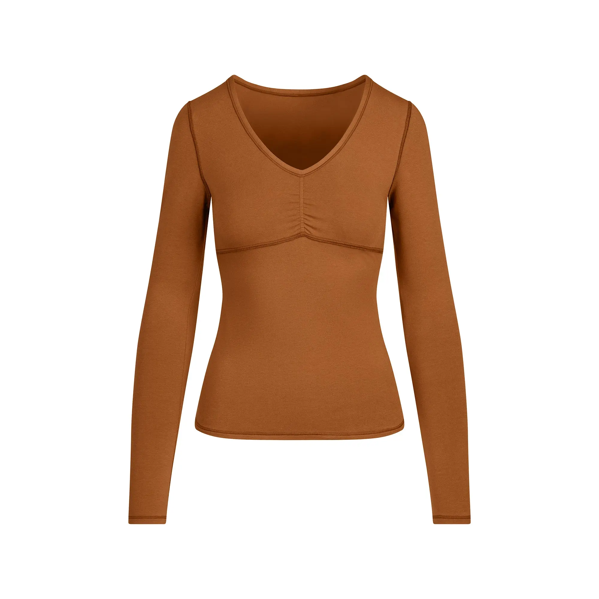 Shirred Bust Long Sleeve - Image 6