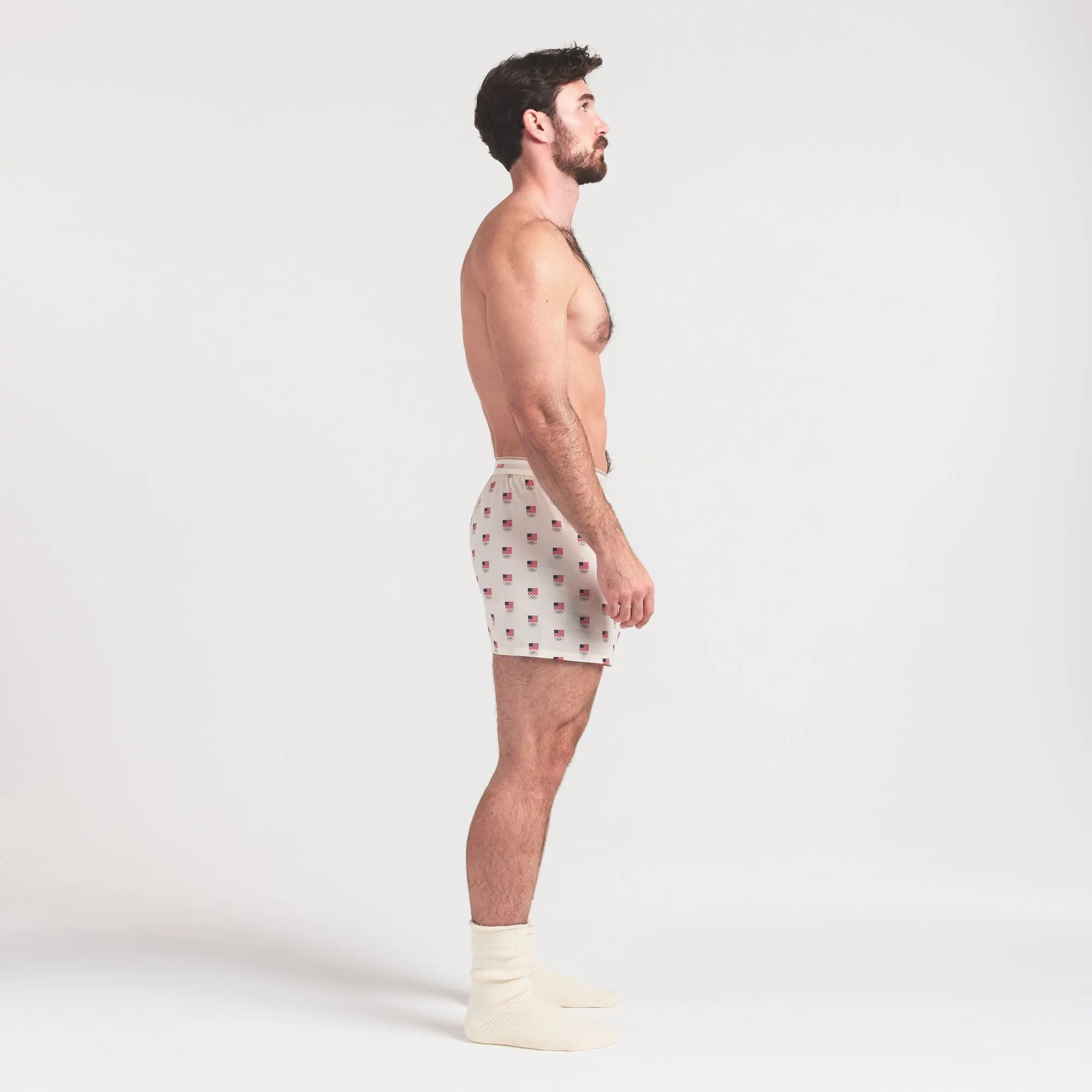 Cotton Poplin Mens Olympic Boxer - Image 3