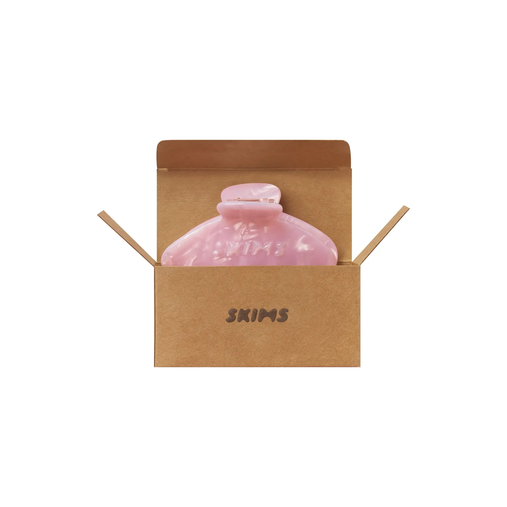 Embossed Logo Claw Clip
