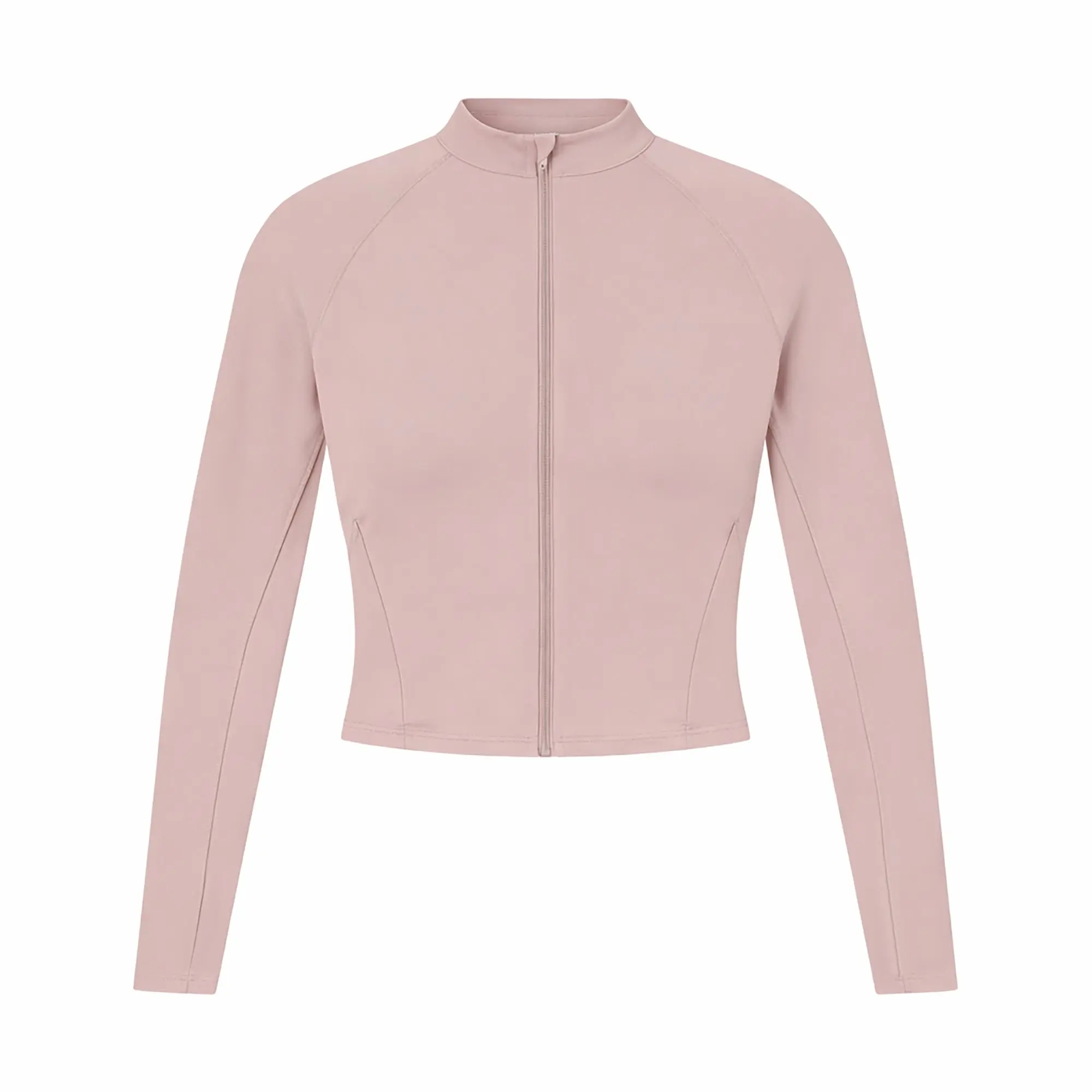 Mock Neck Full Zip Jacket - Image 6