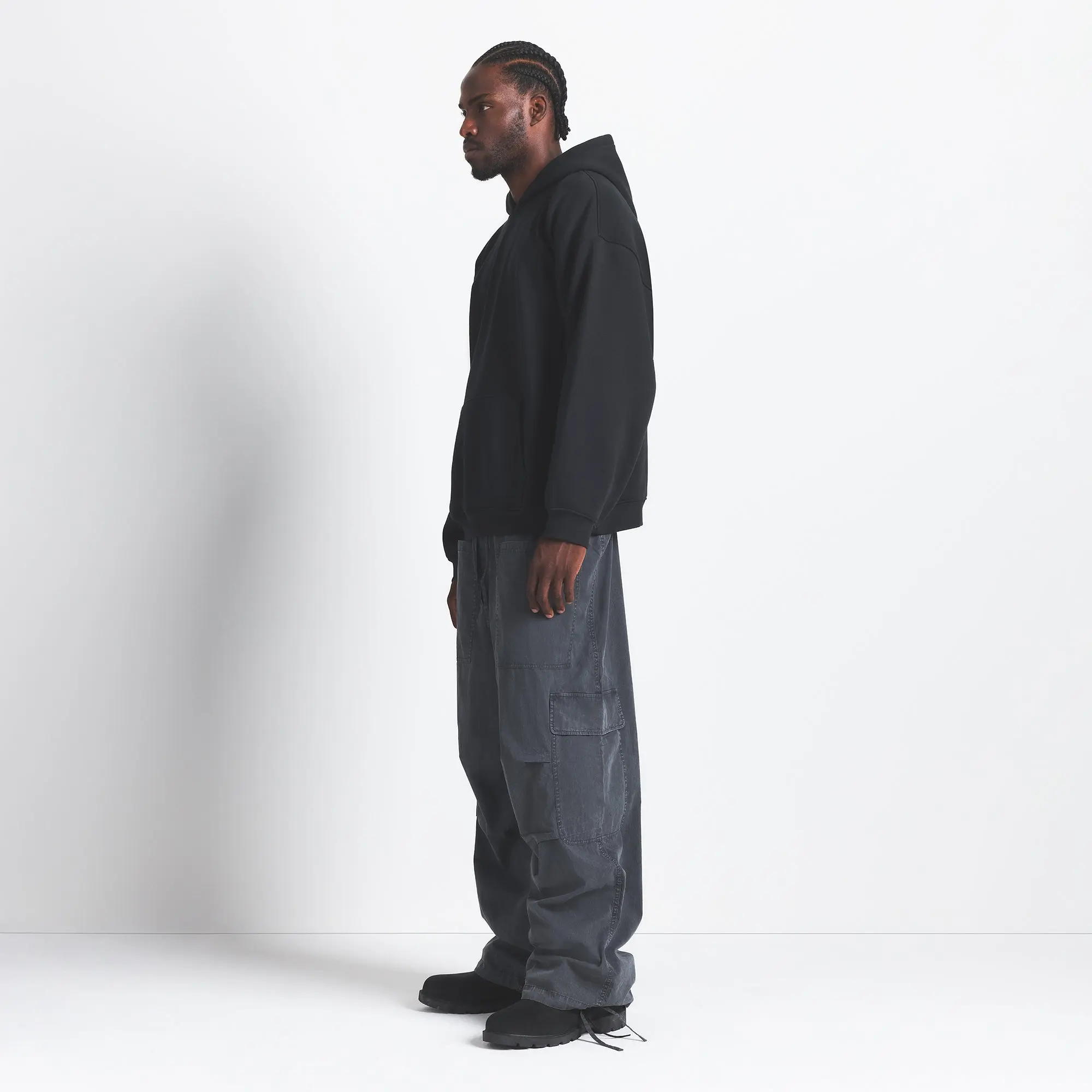 Mens Relaxed Hoodie - Image 3