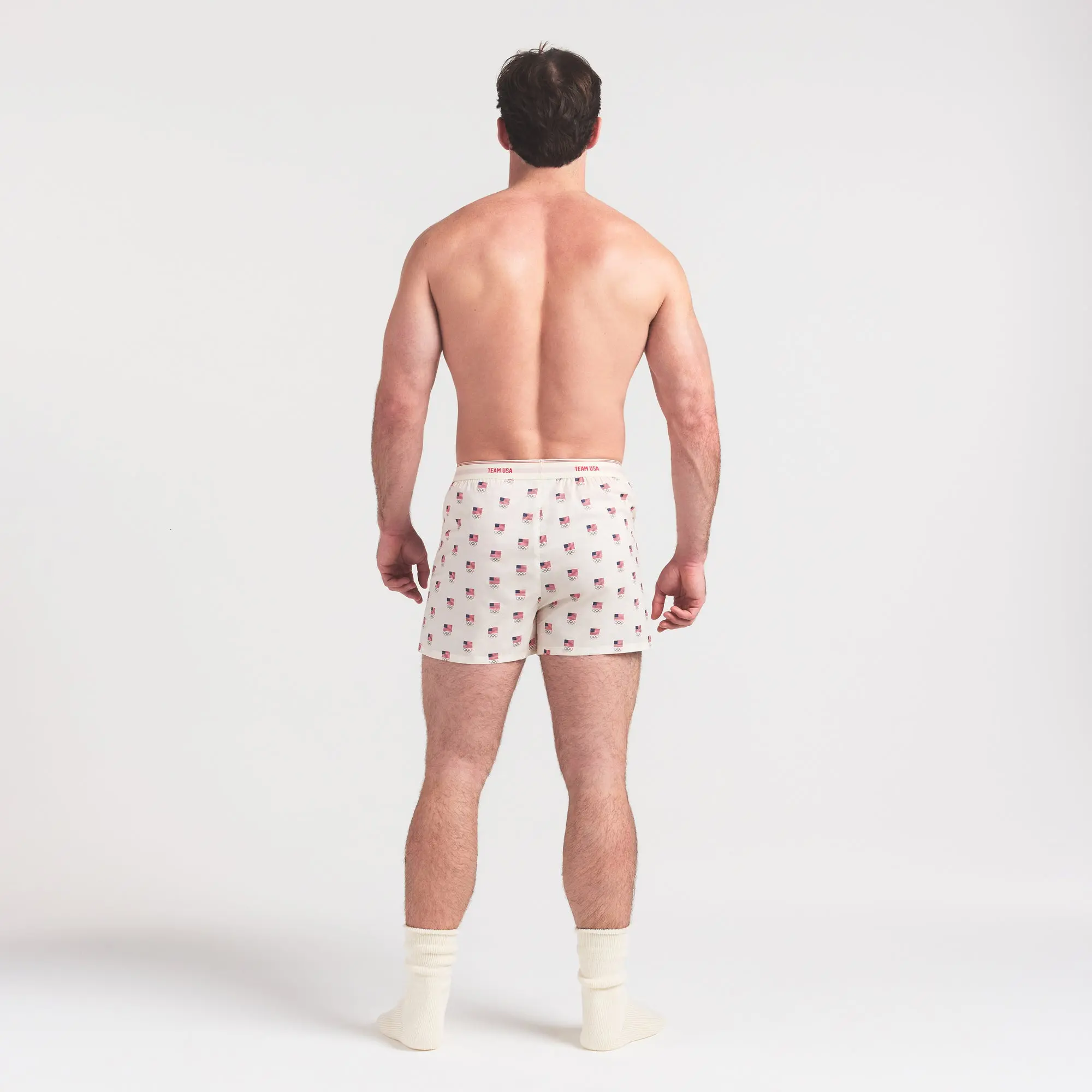Cotton Poplin Mens Olympic Boxer - Image 4