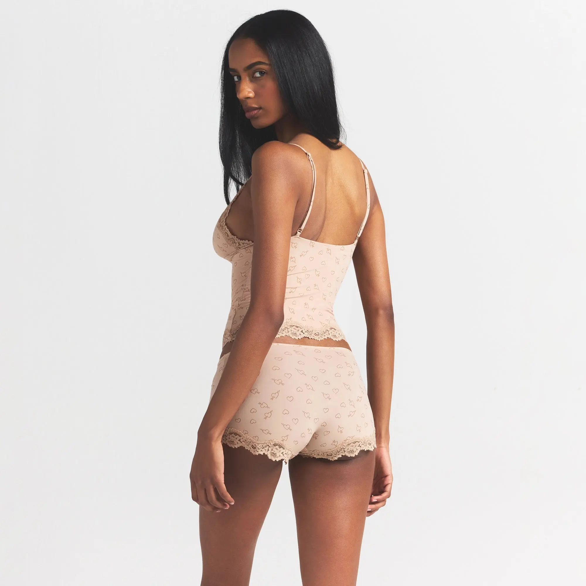 Triangle Cami And Boy Short Set - Image 2