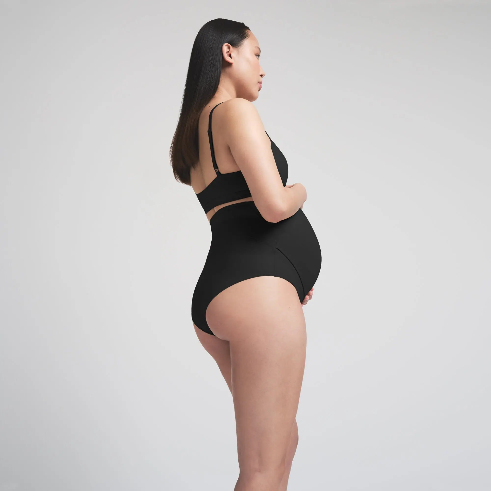 Maternity Banded High-Waisted Brief - Image 3