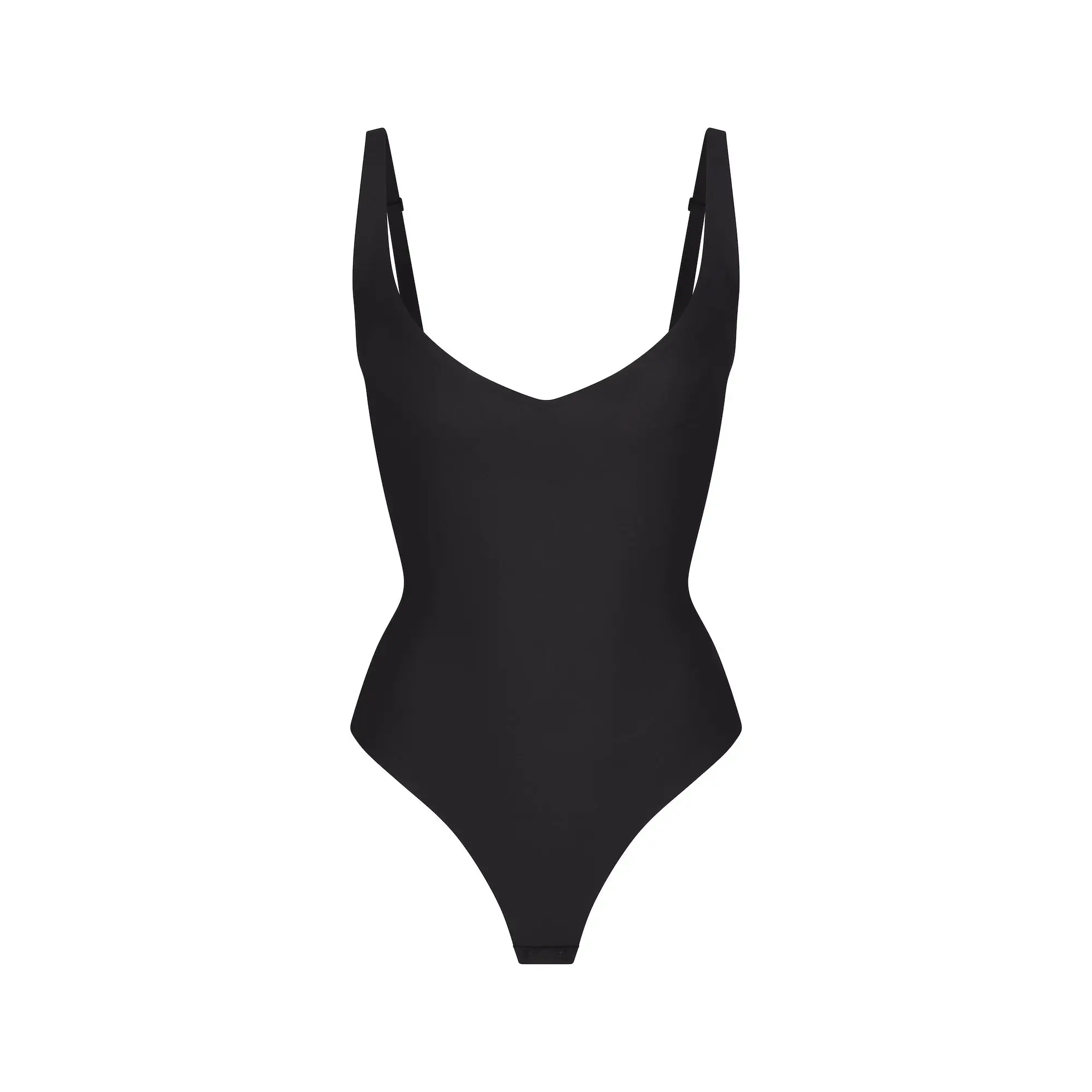 Core Sculpt Plunge Thong Bodysuit - Image 7