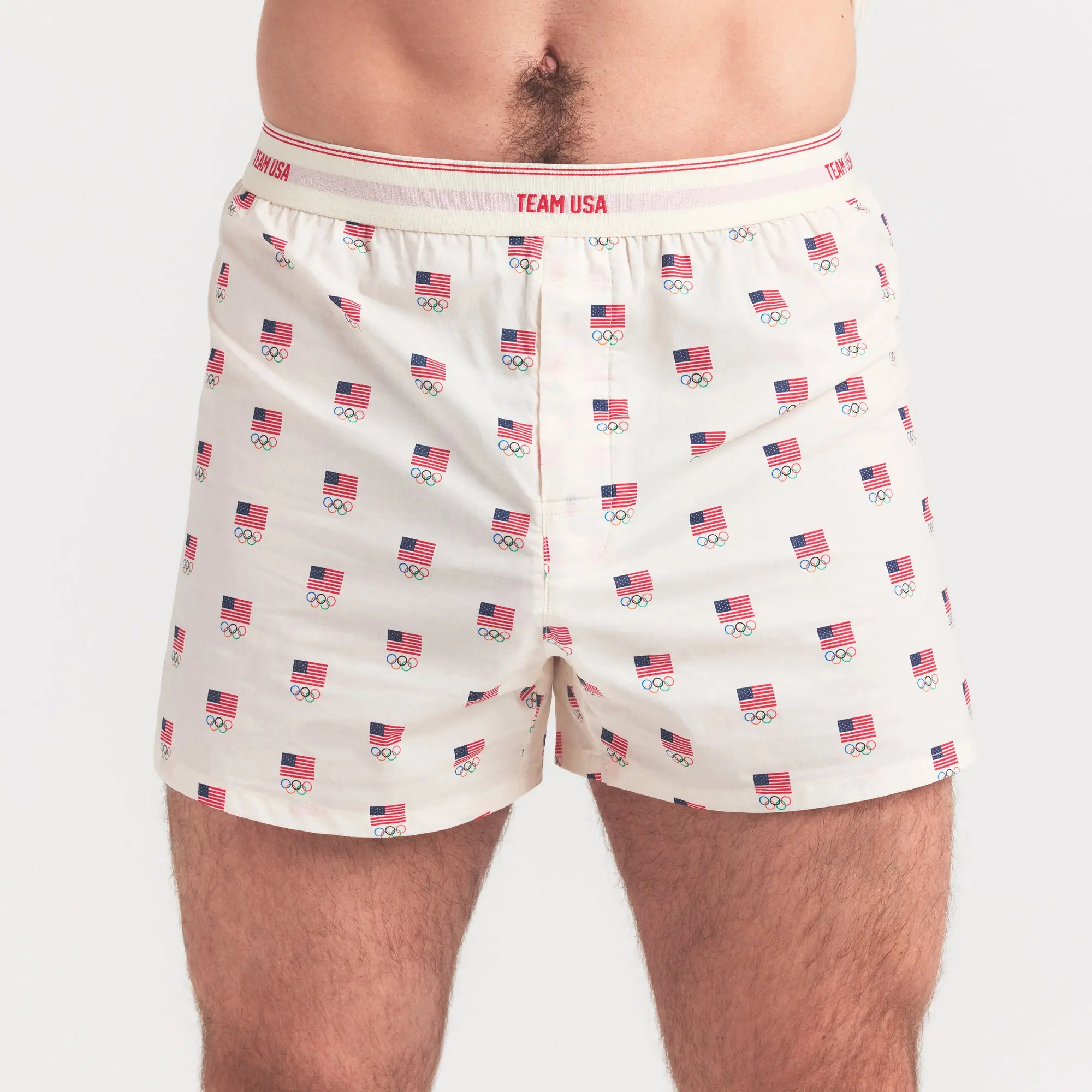 Cotton Poplin Mens Olympic Boxer - Image 2