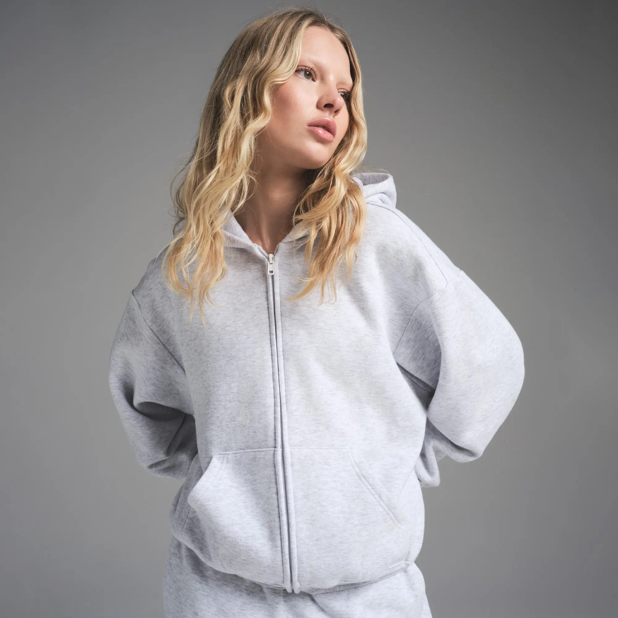 Classic Zip Up Hoodie - Image 3