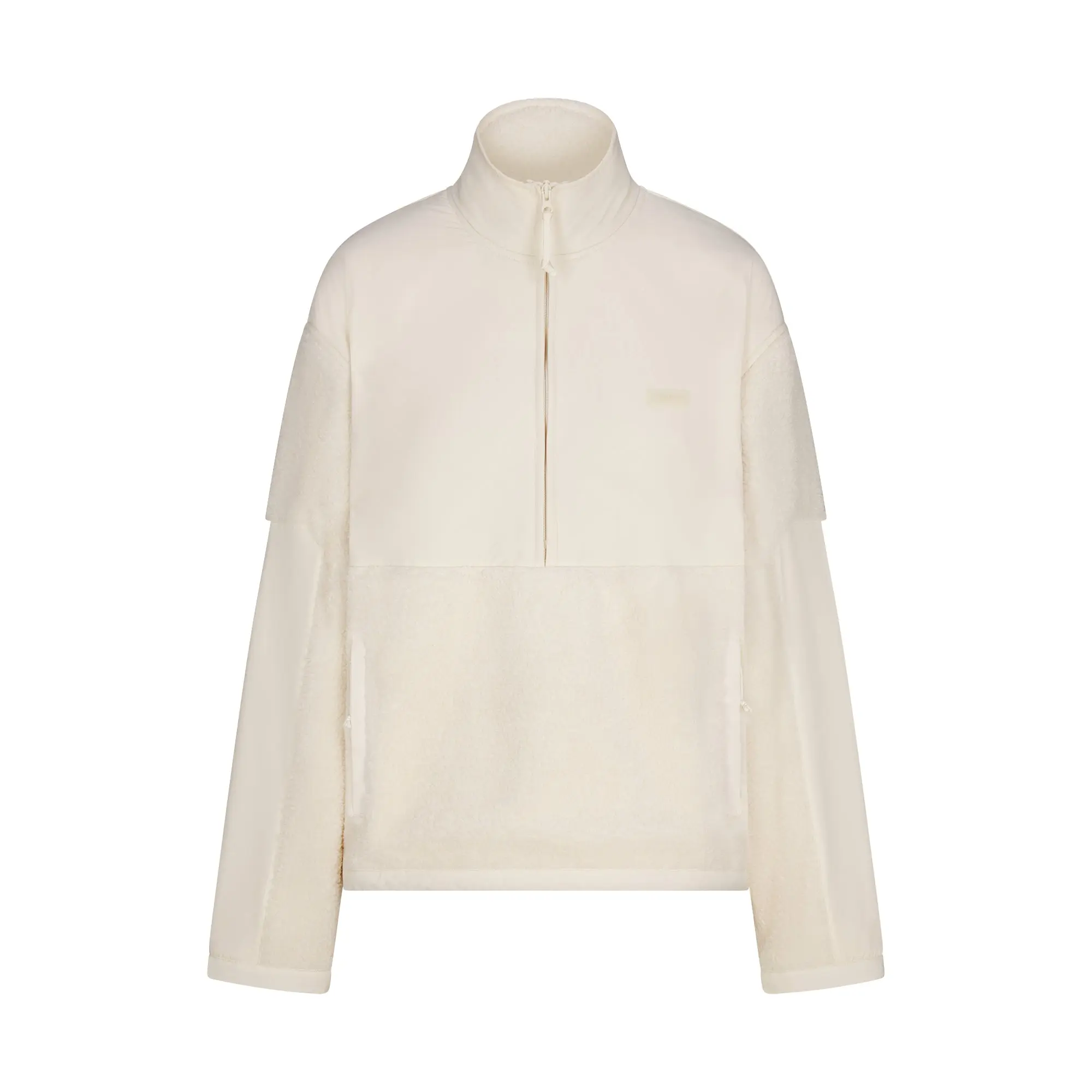 Oversized Half Zip Up Pullover - Image 10